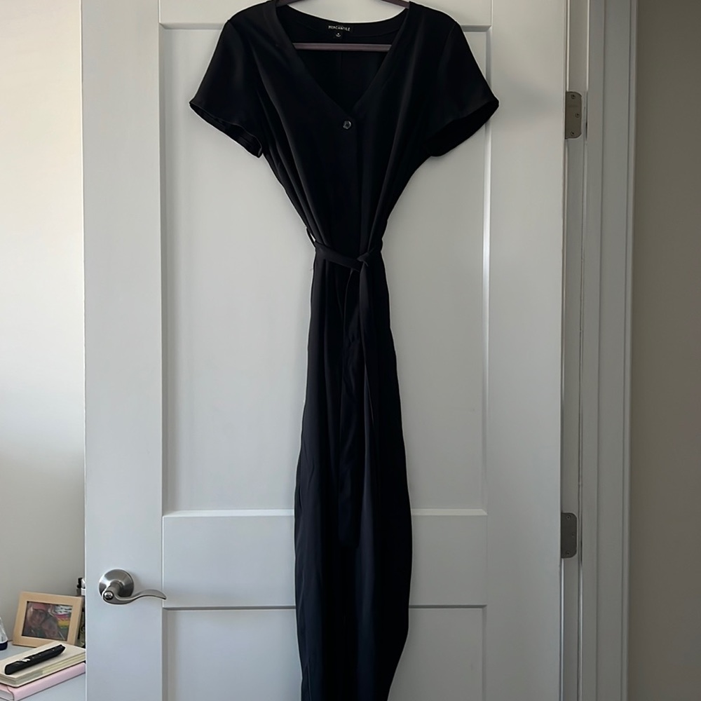 Black J. Crew Factory Jumpsuit